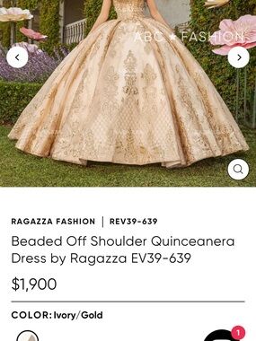 RAGAZZA | Dresses | Gold And Ivory Ragazza Quinceaera Dress | Poshmark RAGAZZA | Dresses | Gold And Ivory Ragazza Quinceaera Dress | Poshmark